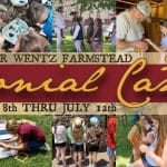 Peter Wentz Farmstead’s Colonial Camp 2024